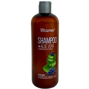 شامپو تقویت کننده و ترمیم کننده مو ویتامر مدل آلوئه ورا حجم 400 میلی لیتر