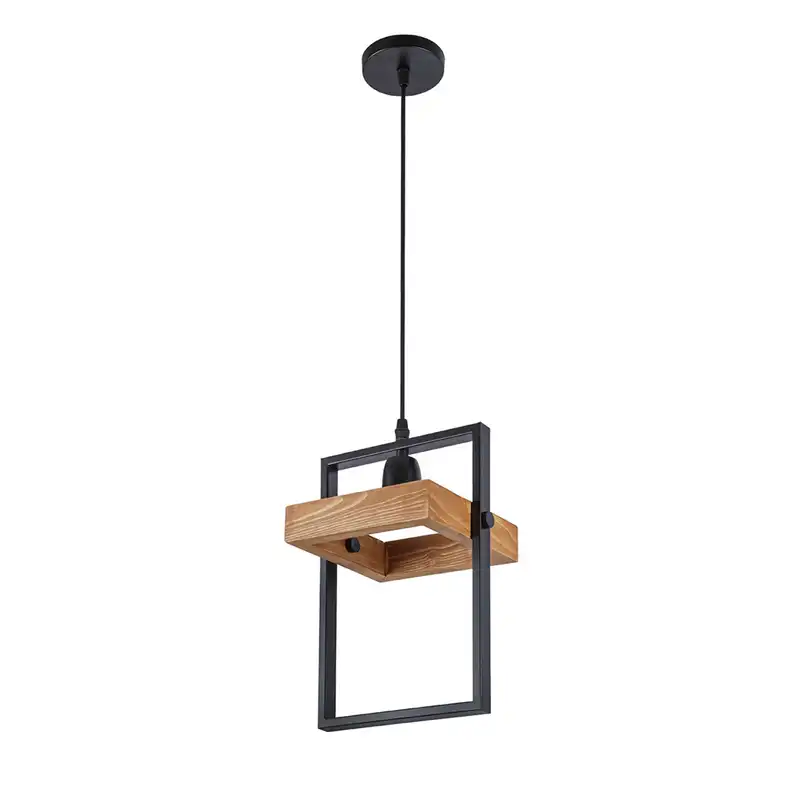 لوستر آویز یک شعله چشمه نور کد AB1335/1BK