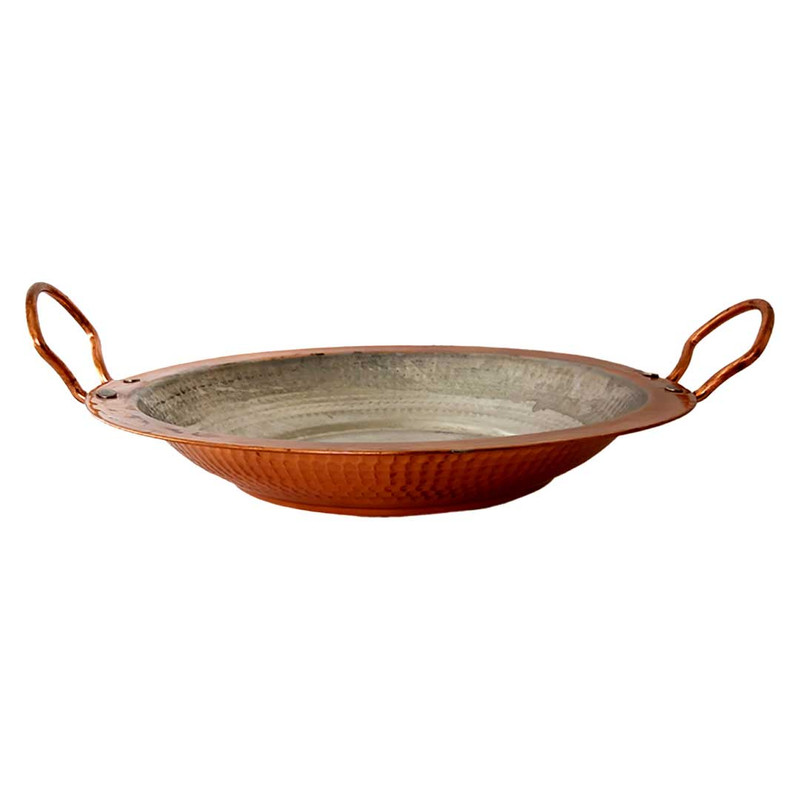 ماهیتابه مسی مدل ساج کد 1