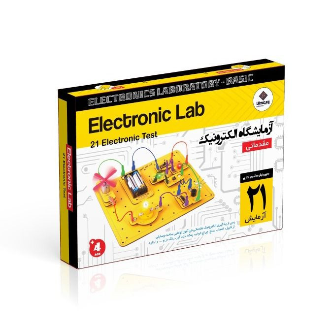 کیت آموزشی الکترونیک مدل مقدماتی ربوکارنا