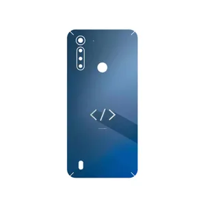 MAHOOT Minimal Coding icon Cover Sticker for Motorola Moto G8 Power Lite
