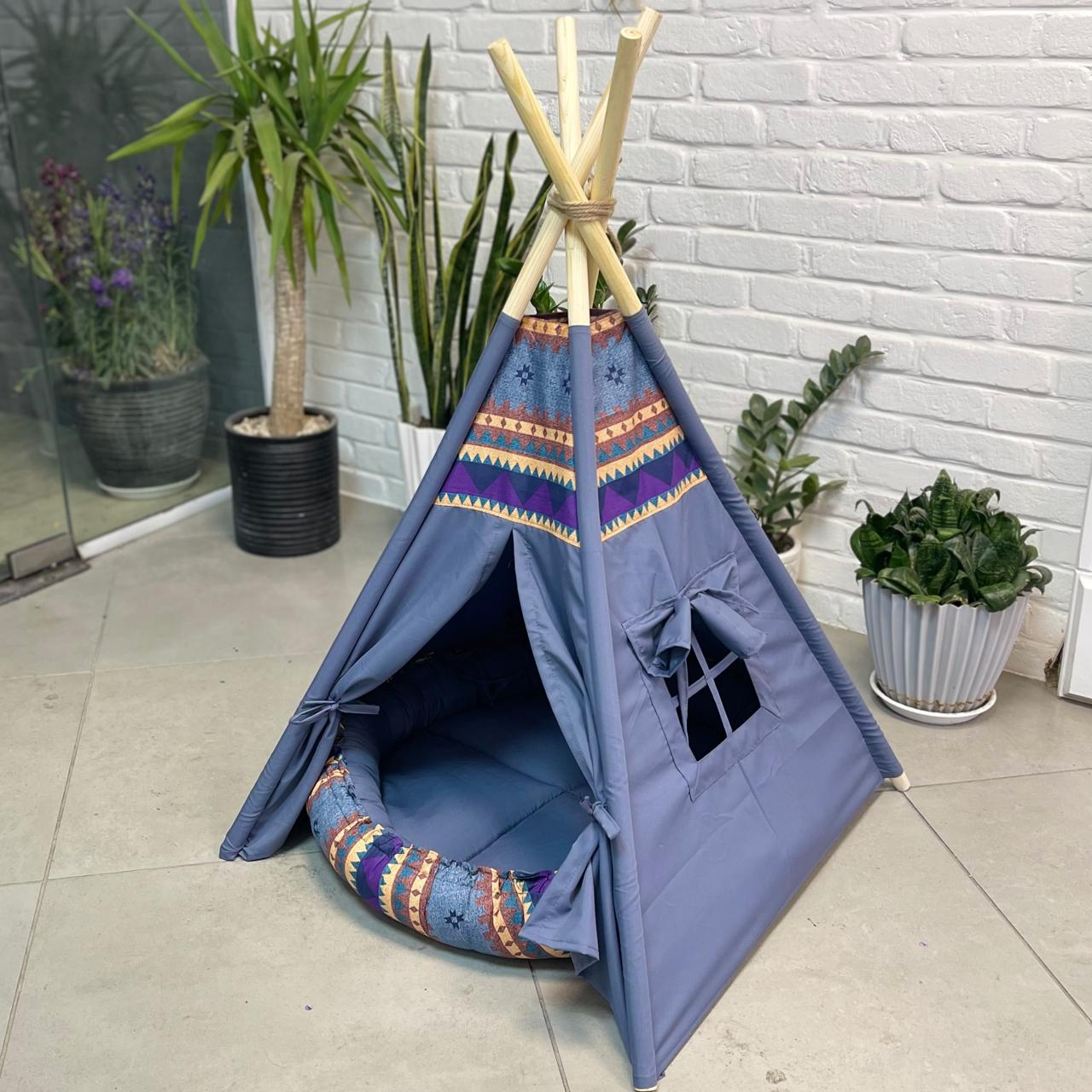 جای خواب سگ و گربه مدل سرخپوستی کد ۵۱