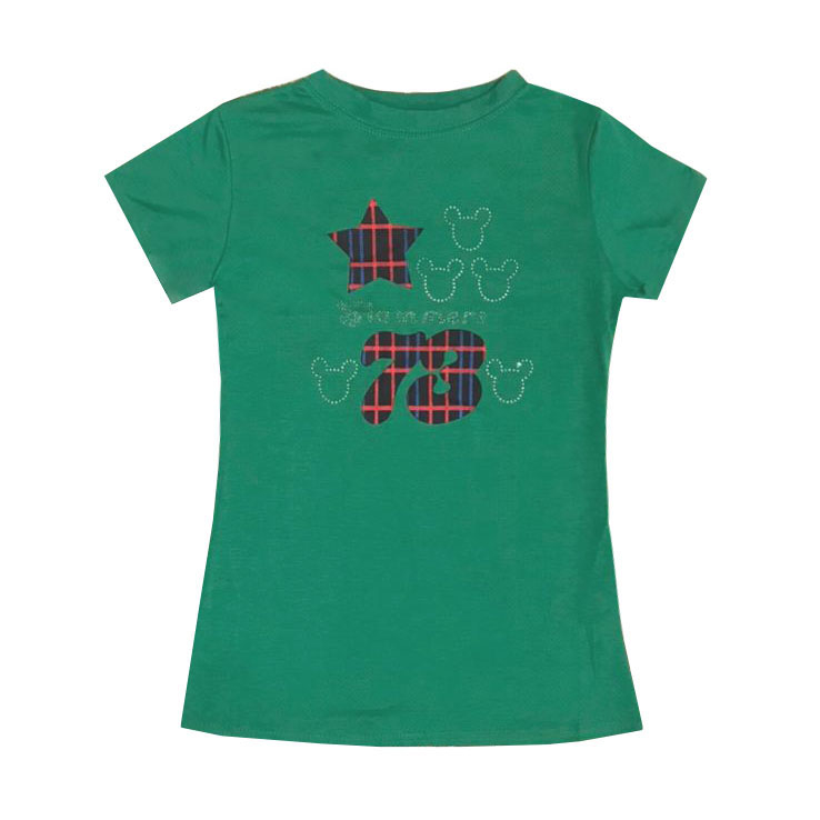 تی شرت آستین کوتاه دخترانه مدل fa638