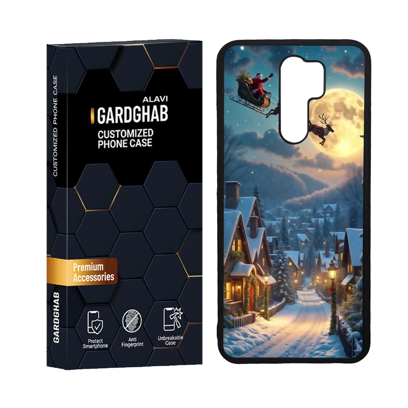 کاور گارد قاب علوی مدل دورژله ای کارتنی و انیمه مناسب برای گوشی موبایل شیائومی Redmi 9 / Redmi 9 Prime