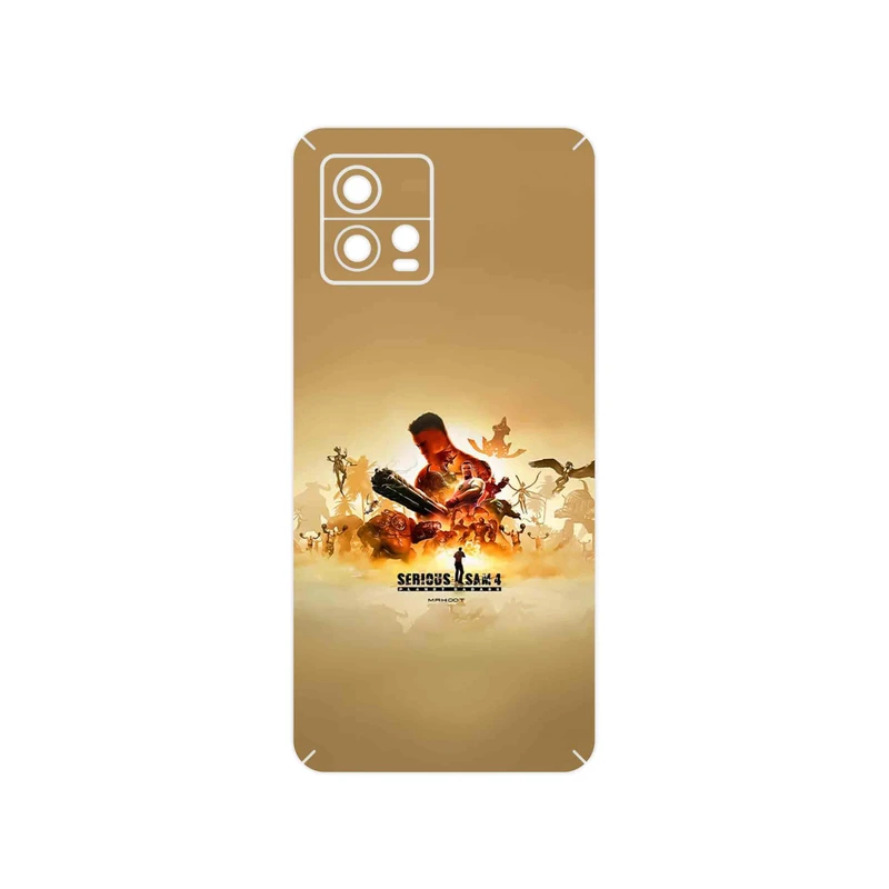 برچسب پوششی ماهوت مدل Serious Sam Game Series مناسب برای گوشی موبایل موتورولا Moto G72
