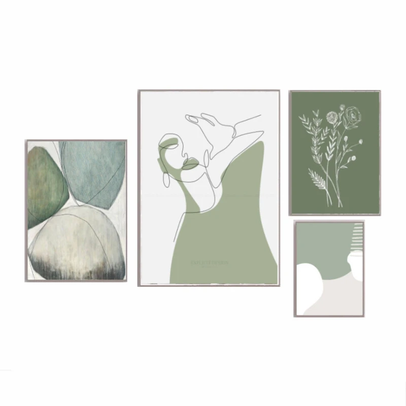 تابلو دکوراتیو مدل ۰۰۰۲ مجموعه 4 عددی