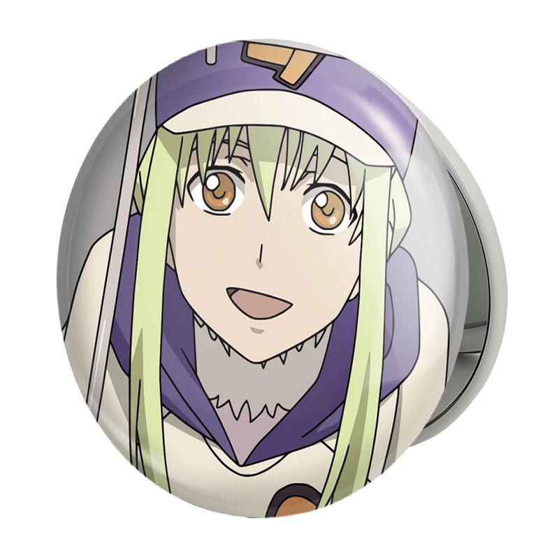 آینه جیبی خندالو طرح امبر انیمه تاریکتر از سیاهی Darker Than Black مدل تاشو کد 23462 