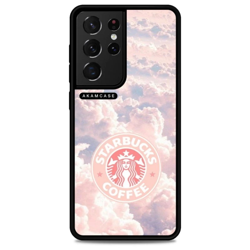 کاور آکام مدل AMC-WSGS21U-STARBUCKS-26 مناسب برای گوشی موبایل سامسونگ Galaxy S21 Ultra