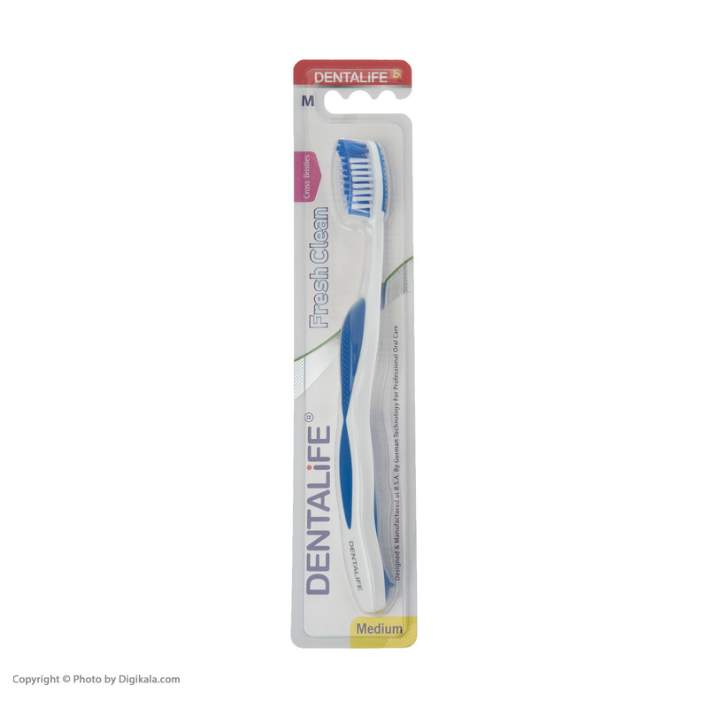 مسواک دنتالایف مدل Fresh Clean با برس متوسط