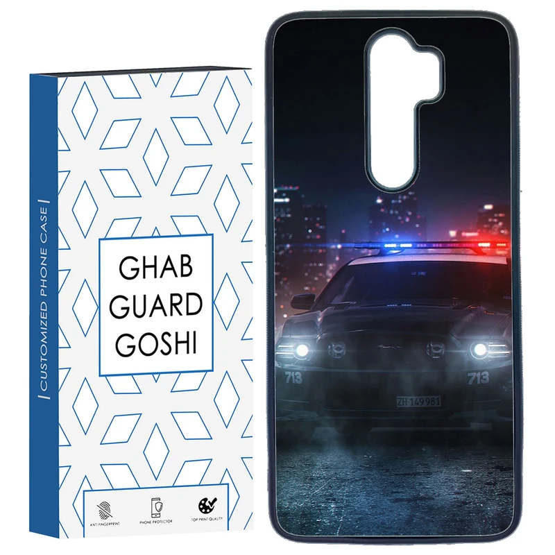 کاور قاب گارد گوشی طرح پلیسی کد TPU-139 مناسب برای گوشی موبایل شیائومی Redmi Note 8 PRO