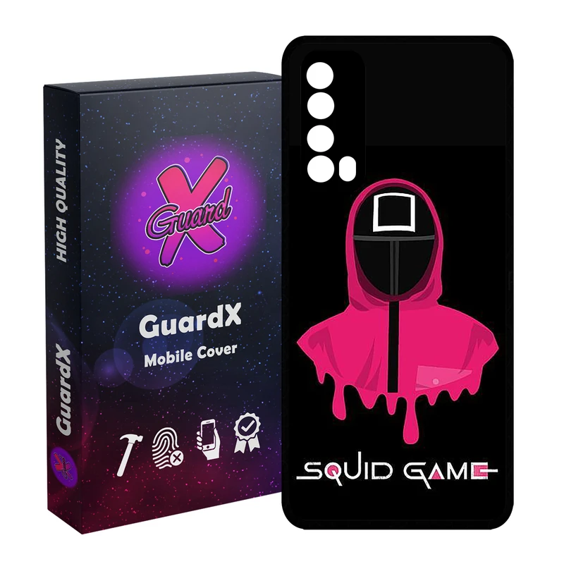 کاور گارد ایکس طرح بازی مرکب مدل Glass10404 مناسب برای گوشی موبایل هوآوی Y7A / P Smart 2021