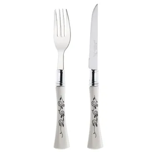 ست کارد و چنگال میوه خوری 12 پارچه دارلینگتون مدل  BLUMEN-SOL