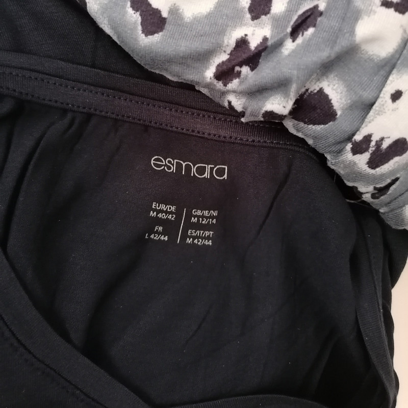 ست تی شرت آستین بلند و شلوار زنانه اسمارا مدل 17364190