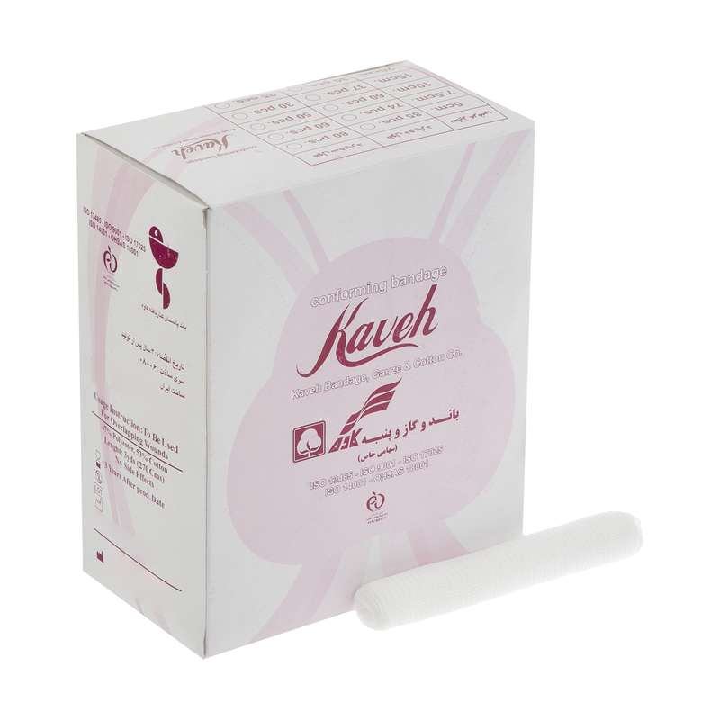 باند پانسمان کاوه مدل کنار بافته بسته 37 عددی