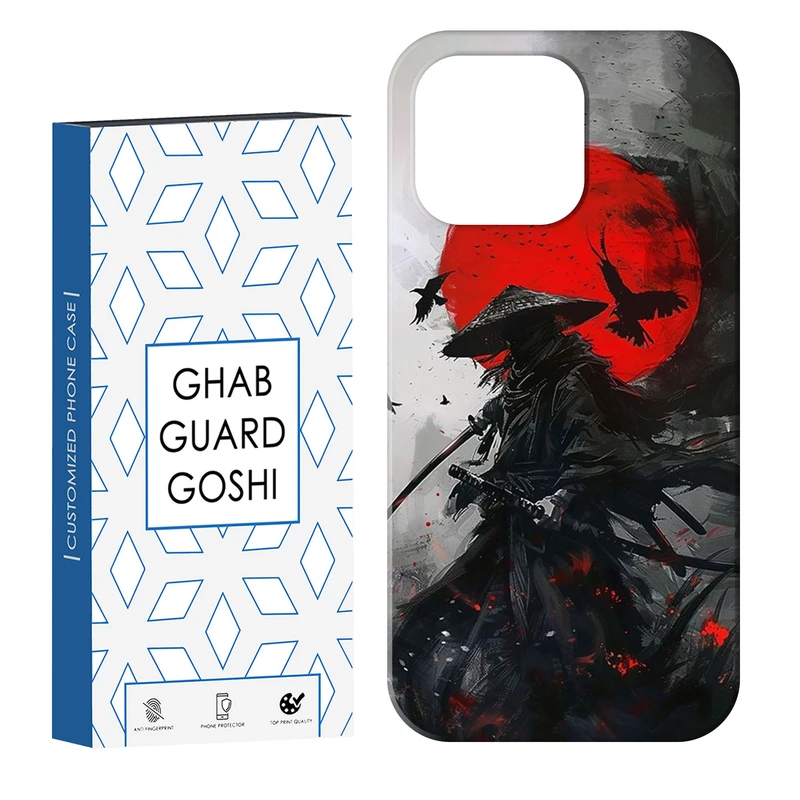 کاور قاب گارد گوشی طرح سامورایی کد Dimo-646 مناسب برای گوشی موبایل اپل IPHONE 13 PRO