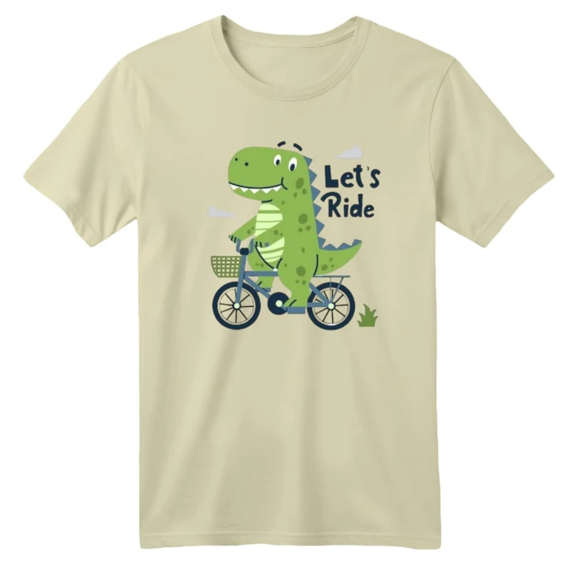 تی شرت آستین کوتاه بچگانه مدل دایناسور کد ۱