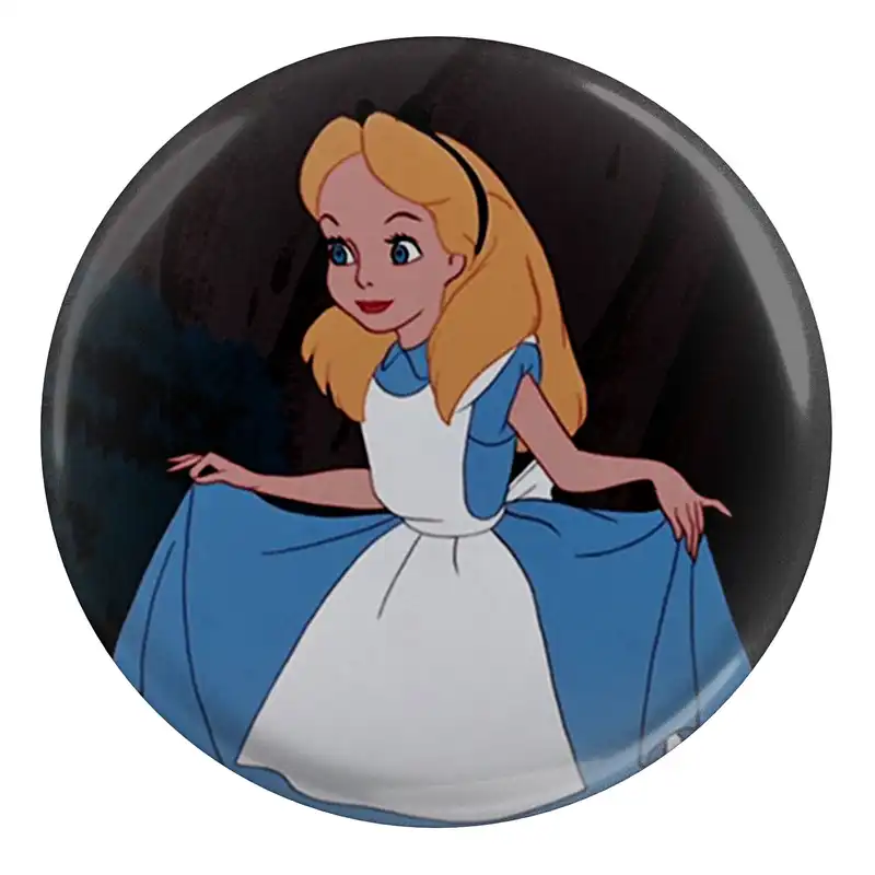 مگنت مدل S13278 طرح کارتون دختر پرنسس آلیس در سرزمین عجایب