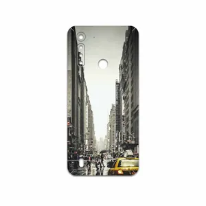 MAHOOT New York City Cover Sticker for Motorola Moto G8 Power Lite