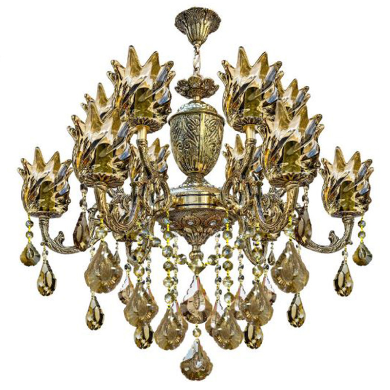 لوستر 12 شعله چشمه نور کد C2544/6