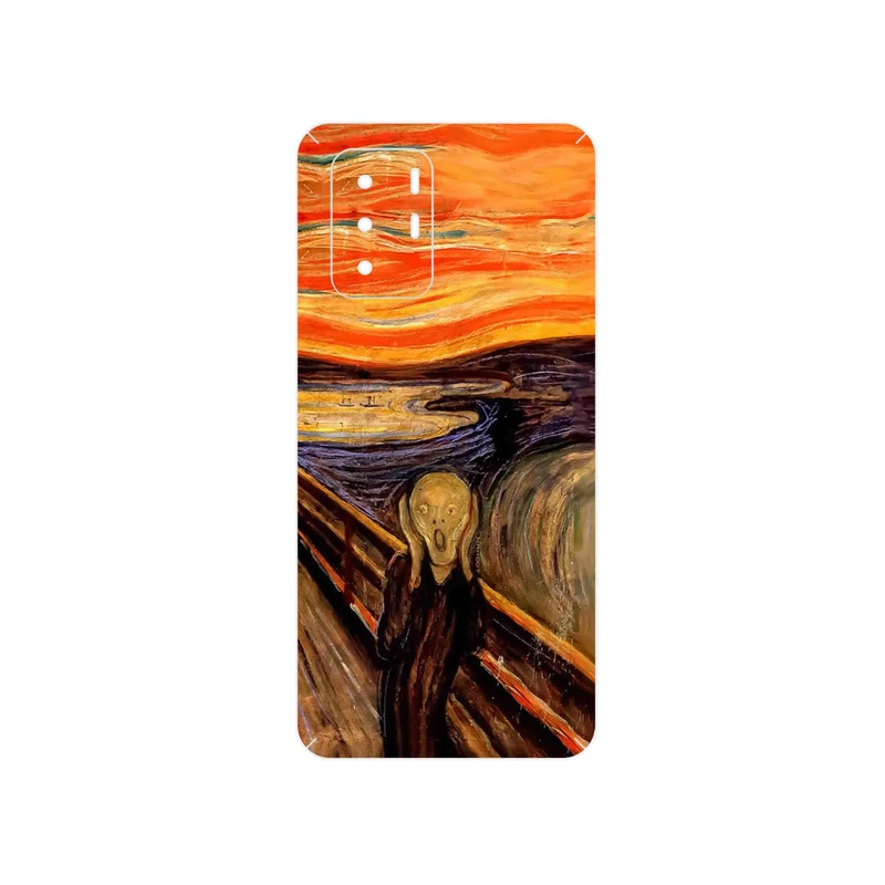 برچسب پوششی ماهوت مدل The Scream of Munch مناسب برای گوشی موبایل شیائومی Redmi Note 10 Pro (China)