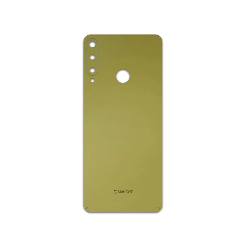 برچسب پوششی ماهوت مدل Matte-Gold مناسب برای گوشی موبایل هوآوی Y6p