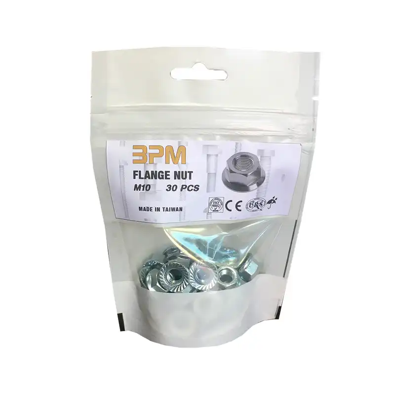 مهره واشردار مدل M10 بسته 30 عددی