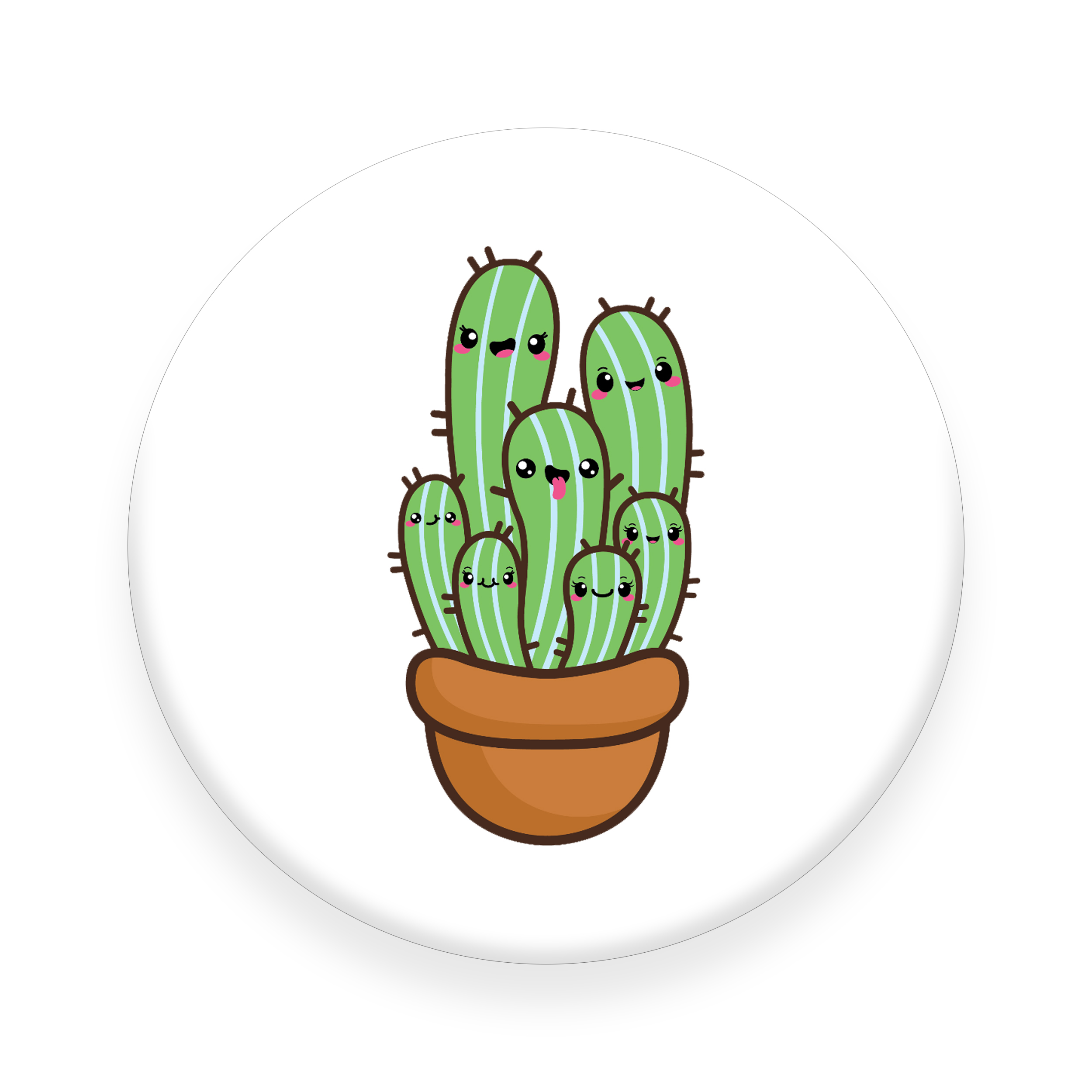 برچسب مدل Cactus Family مناسب برای پایه نگهدارنده مغناطیسی