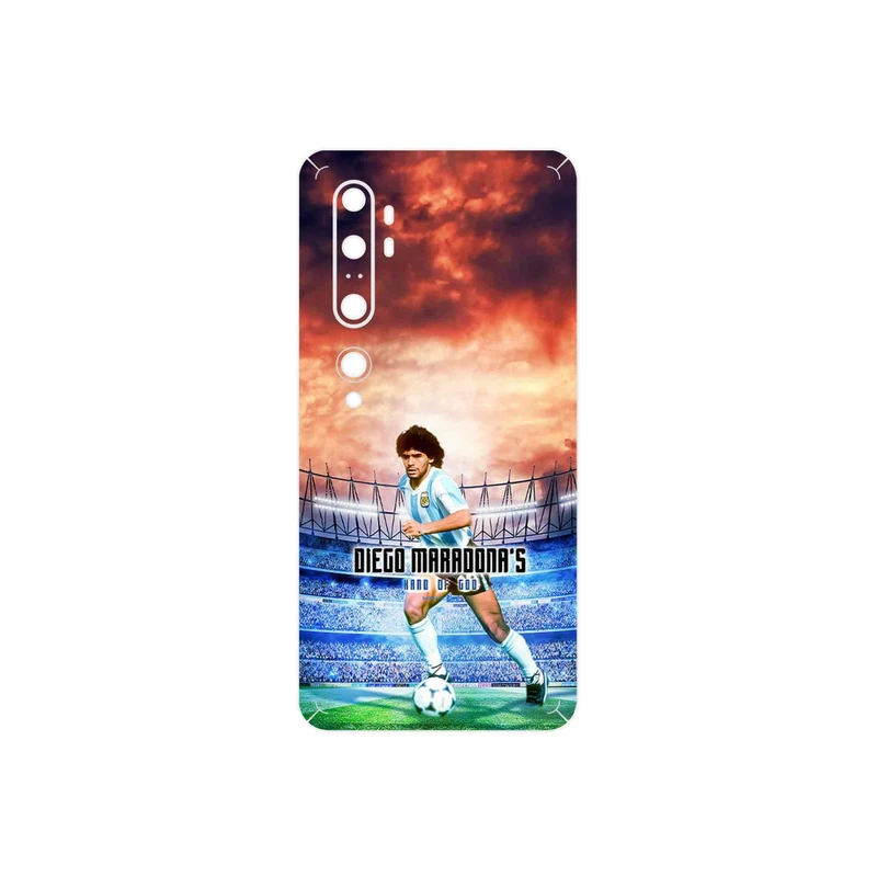 برچسب پوششی ماهوت مدل Diego Maradona مناسب برای گوشی موبایل شیائومی Mi Note 10
