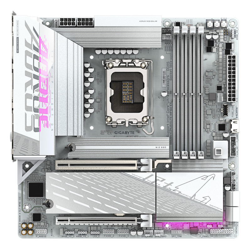 مادربرد گیگابایت مدل B860M AORUS ELITE WIFI6E ICE