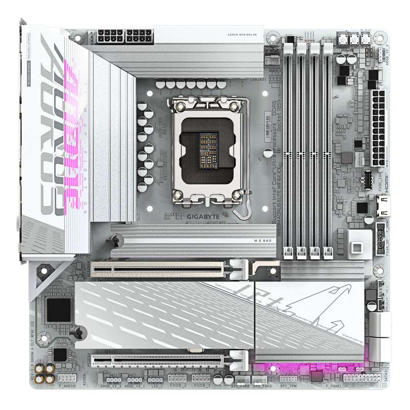 مادربرد گیگابایت مدل B860M AORUS ELITE WIFI6E ICE مادربرد گیگابایت مدل B860M AORUS ELITE WIFI6E ICE