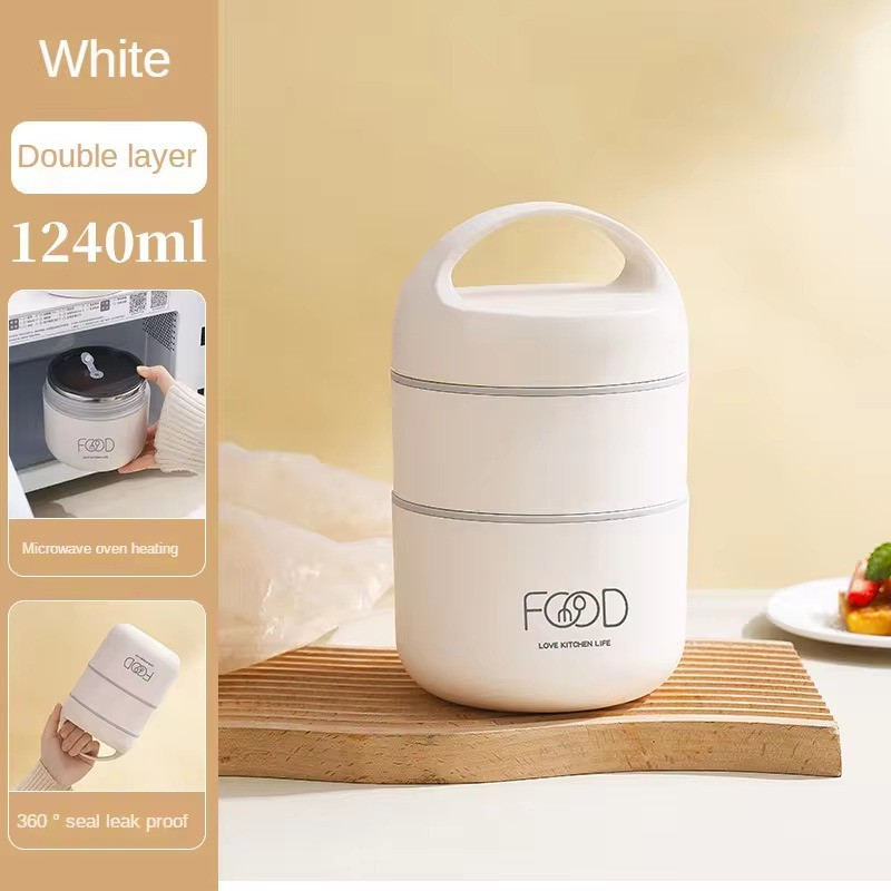 ظرف غذا مدل 2 طبقه دُرفام