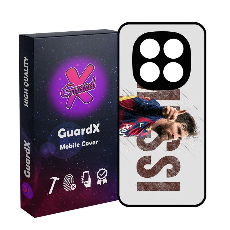 کاور گارد ایکس طرح Lionel Messi مدل 10957 مناسب برای گوشی موبایل شیائومی Redmi Note 14 Pro 4G