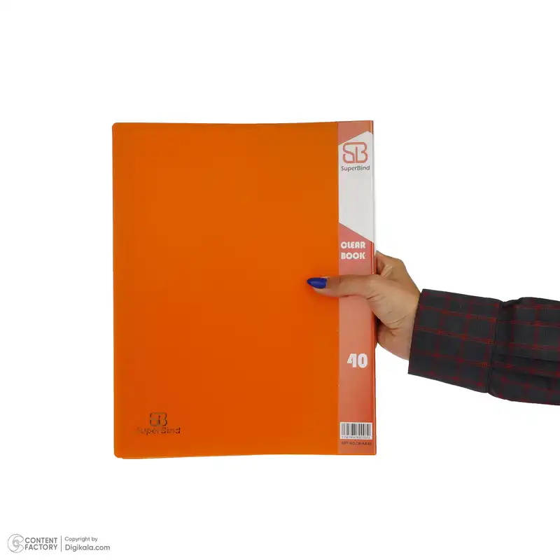 کلر بوک سوپر بایند مدل 40 برگ کد cb-A4 40