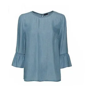 بلوز آستین سه ربع زنانه اسمارا مدل Y77