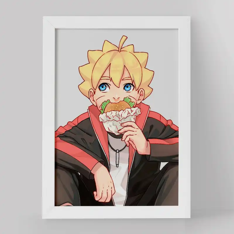 تابلو خندالو مدل بوروتو اوزوماکی انیمه بوروتو کد 15735