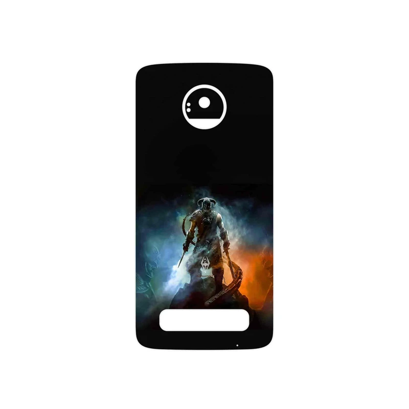 برچسب پوششی ماهوت مدل Skyrim Game Series مناسب برای گوشی موبایل موتورولا Moto Z Play