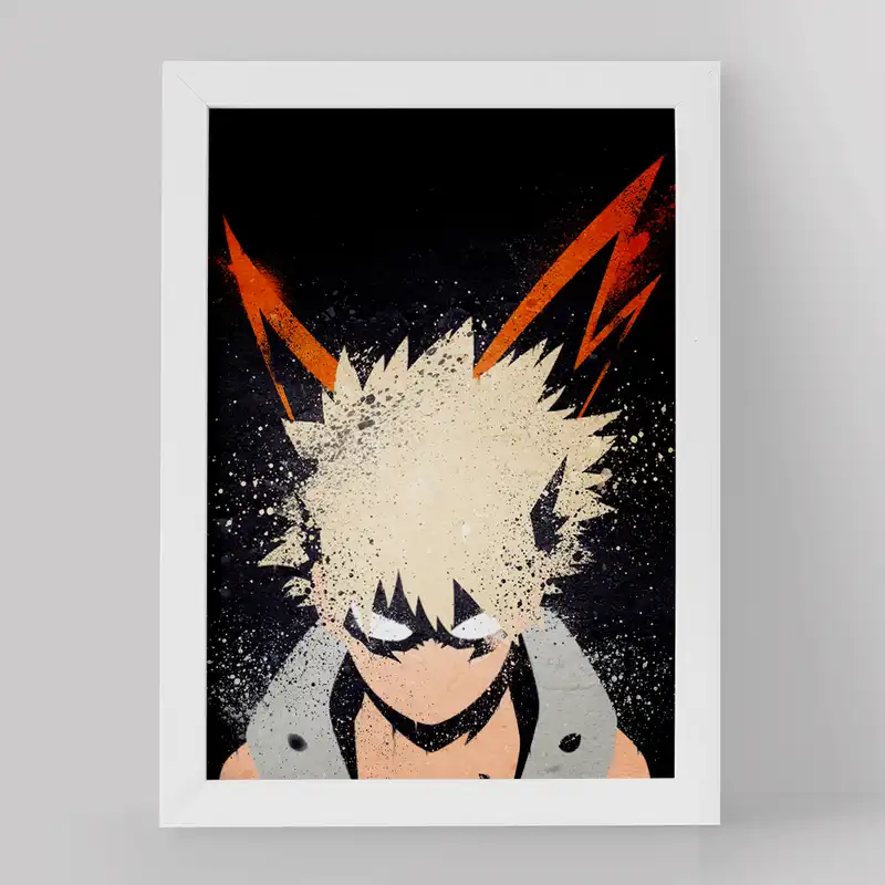 تابلو خندالو مدل باکوگو انیمه آکادمی قهرمان من کد 16123