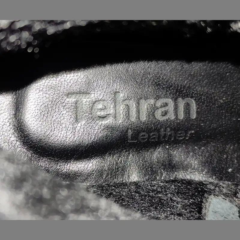نیم بوت مردانه چرم تهران مدل D11M