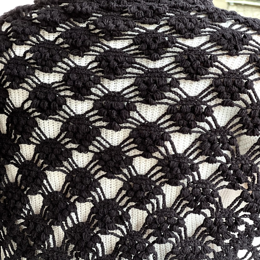 شال دست دوز زنانه مدل انگوری