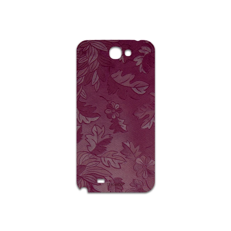 برچسب پوششی ماهوت مدل Red-Wildflower مناسب برای گوشی موبایل سامسونگ Galaxy Note 2