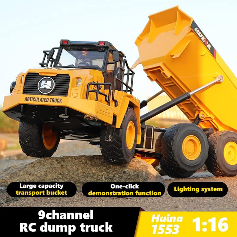 ماشین بازی کنترلی هوینا مدل 553 Dump Truck