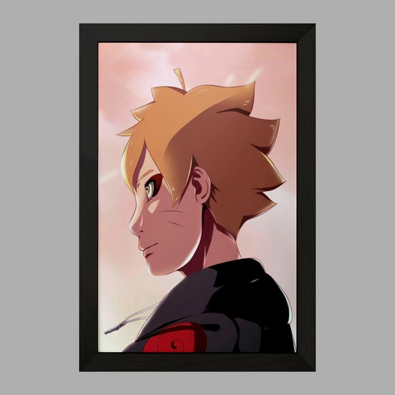 تابلو خندالو مدل بوروتو اوزوماکی انیمه بوروتو Boruto  کد 15720