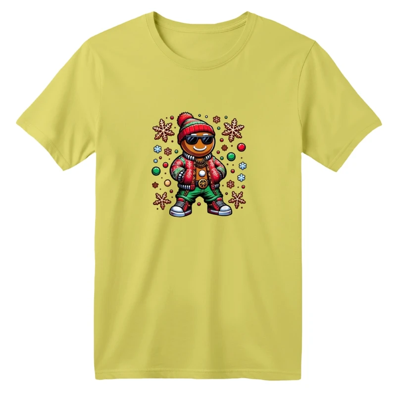 تی شرت آستین کوتاه بچگانه مدل کریسمسی کد 08