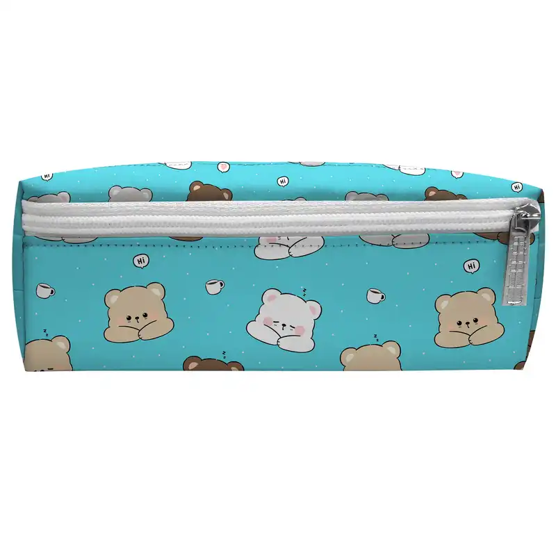 جامدادی مستر راد مدل سه زیپ طرح خرس فانتزی کد fiory 2442