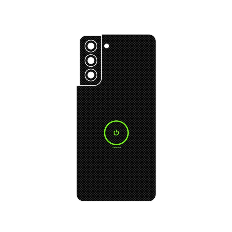 برچسب پوششی ماهوت مدل Minimal Power Button مناسب برای گوشی موبایل سامسونگ Galaxy S21 5G