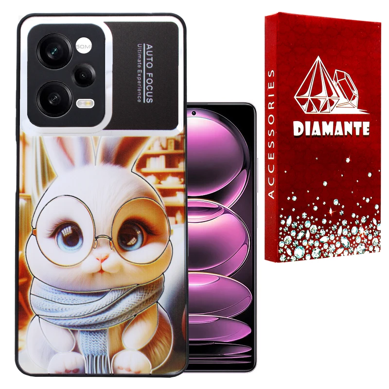 کاور دیامانته مدل Rabbit Rd مناسب برای گوشی موبایل شیائومی Redmi Note 12 Pro 5G