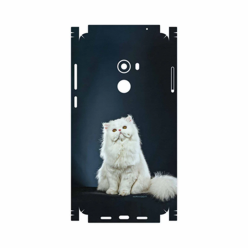 برچسب پوششی ماهوت مدل Persian-cat-FullSkin مناسب برای گوشی موبایل شیائومی Mi Mix 2