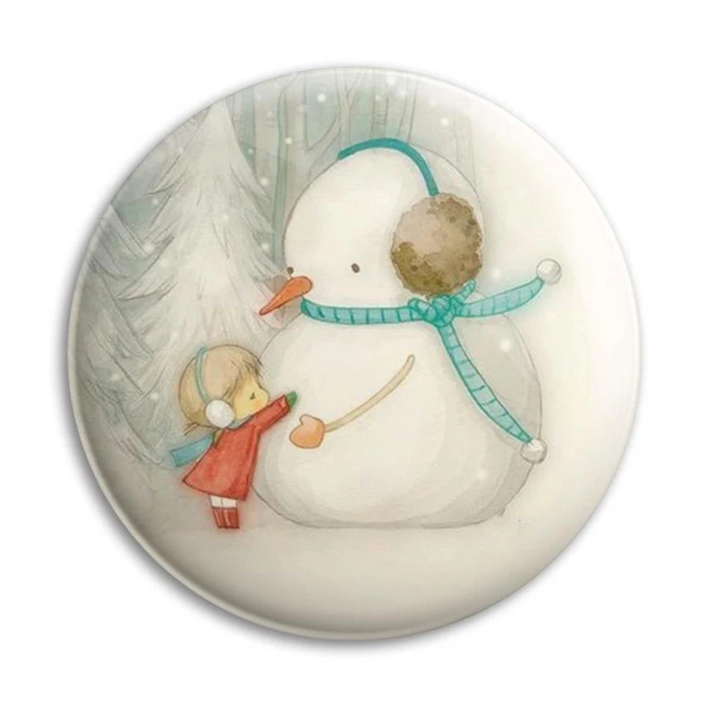 مگنت پرمانه طرح snowman کد pmag.25537