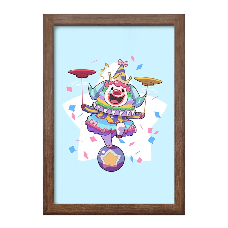 تابلو خندالو طرح بازی انیمال کراسینگ (Animal Crossing) کد 32685