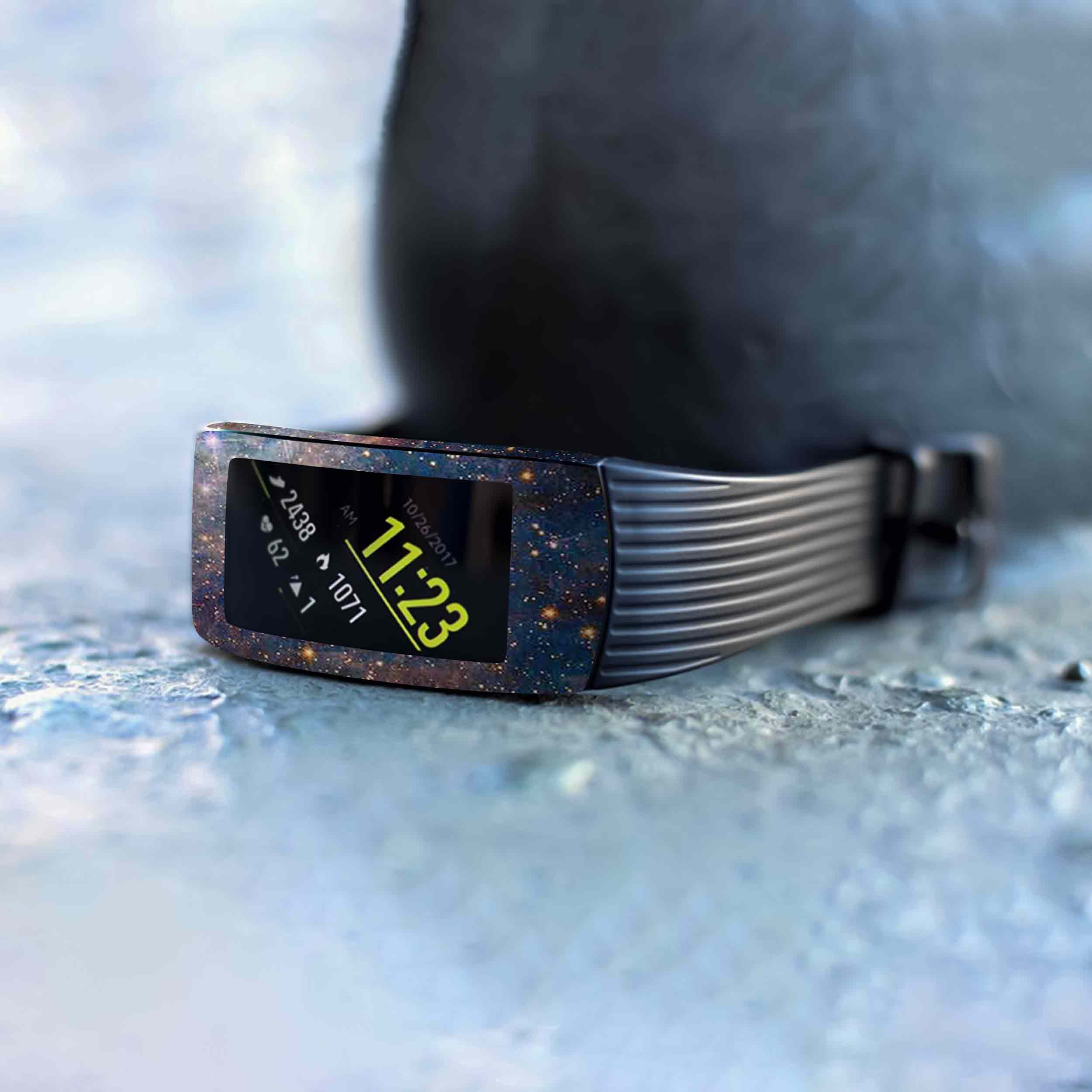 برچسب ماهوت طرح Universe-by-NASA-6 مناسب برای ساعت هوشمند سامسونگ Galaxy Gear Fit 2 Pro